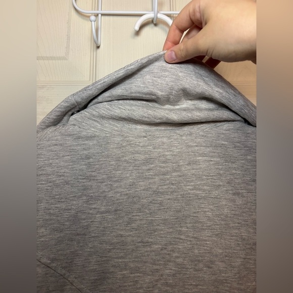 Helmut Lang Grey Fleece Asymmetric Jacket - Picture 12 of 12